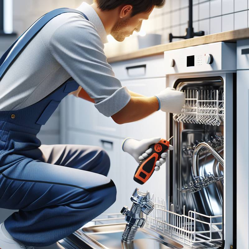 Bulaşık Makinesi Musluk Işığı Yanıyor